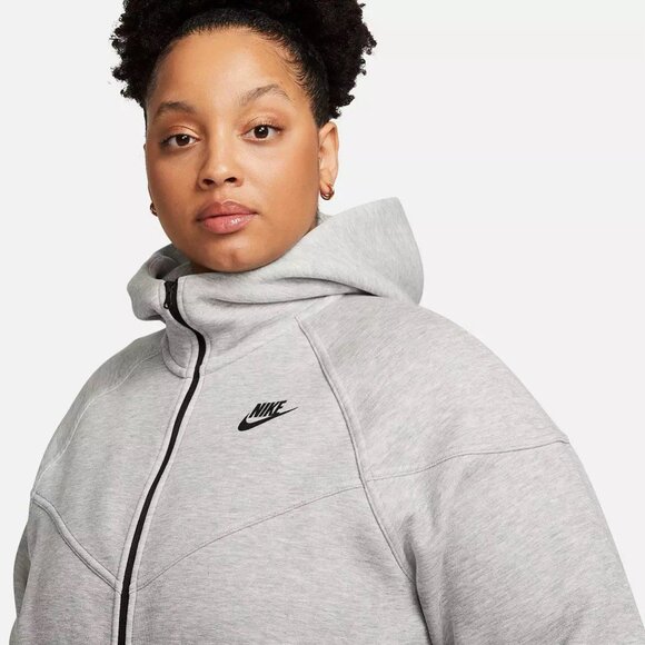 Nike Sportswear Tech Fleece WindrunnerWomen's Full-Zip Hoodie (Plus Size] 2x - Picture 6 of 11